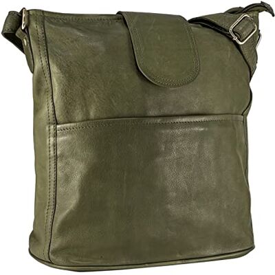 Gusti Leder Gusti Jacqueline Sac à bandoulière Shopper Sac à main Sac en cuir Vert Cuir - Publicité Gusti Leder Gusti Jacqueline Sac à bandoulière Shopper Sac à main Sac en cuir Vert Cuir - Publicité