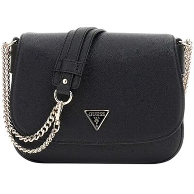 Guess Fedora Flap Shoulder Bag Black - Publicité Guess Fedora Flap Shoulder Bag Black - Publicité
