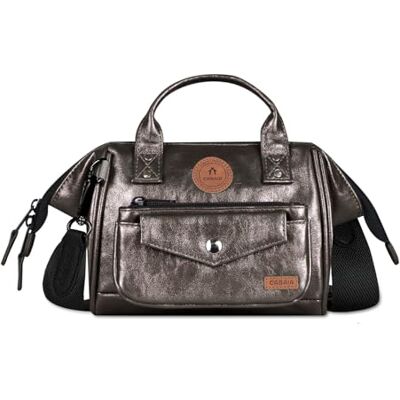 Cabaïa CABAIA sac à main sac à épaule bandoulière Adventurer Iridescent Crossbody Louisville bronze - Publicité Cabaïa CABAIA sac à main sac à épaule bandoulière Adventurer Iridescent Crossbody Louisville bronze - Publicité