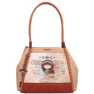 Anekke Sac Tote Triangle, Shopper Femme, Multicolore, Taille Unique - Publicité Anekke Sac Tote Triangle, Shopper Femme, Multicolore, Taille Unique - Publicité