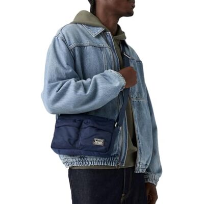 Levis Mission Bay Crossbody HANDBAG Femme, Navy Blazer, OS - - Publicité Levis Mission Bay Crossbody HANDBAG Femme, Navy Blazer, OS - - Publicité