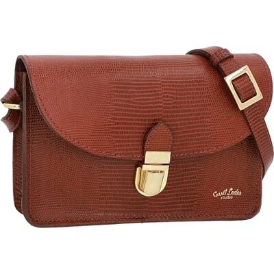 Gusti Leder Gusti Sac Sandy à main Sac à bandoulière Femmes Vintage Marron Cuir - Publicité Gusti Leder Gusti Sac Sandy à main Sac à bandoulière Femmes Vintage Marron Cuir - Publicité