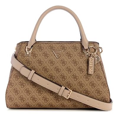 Guess Noelle II Luxury Satchel, Cartable, bandoulière Femme, Logo Latte, Taille Unique - Publicité Guess Noelle II Luxury Satchel, Cartable, bandoulière Femme, Logo Latte, Taille Unique - Publicité