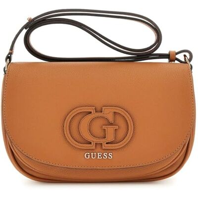Guess Calebra Convertible Xbody Flap Bag Cognac - Publicité Guess Calebra Convertible Xbody Flap Bag Cognac - Publicité