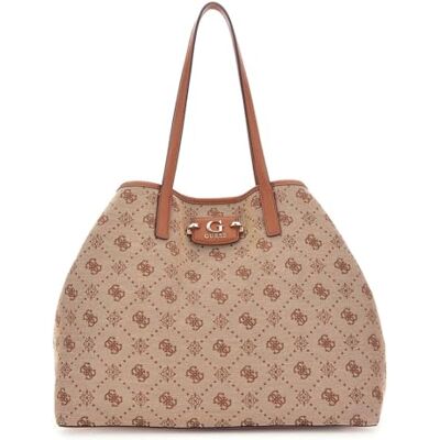 Guess Neda Large 2 in 1 Tote Bag L Latte Logo - Publicité Guess Neda Large 2 in 1 Tote Bag L Latte Logo - Publicité