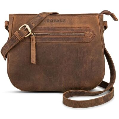 ROYALZ "Cheyenne Sac à main femme cuir petit – Sac bandoulière femme cuir véritable style vintage moderne – Sac épaule élégant pour quotidien et sorties - Publicité ROYALZ "Cheyenne Sac à main femme cuir petit – Sac bandoulière femme cuir véritable style vintage moderne – Sac épaule élégant pour quotidien et sorties - Publicité