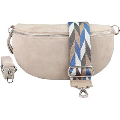 Blade Sac banane pour femme, en daim fait à la main, sac à bandoulière, sac banane en cuir véritable avec 2 larges ceintures amovibles/réglables, sac à bandoulière fabriqué en Italie, cadeau pour elle - Publicité Blade Sac banane pour femme, en daim fait à la main, sac à bandoulière, sac banane en cuir véritable avec 2 larges ceintures amovibles/réglables, sac à bandoulière fabriqué en Italie, cadeau pour elle - Publicité