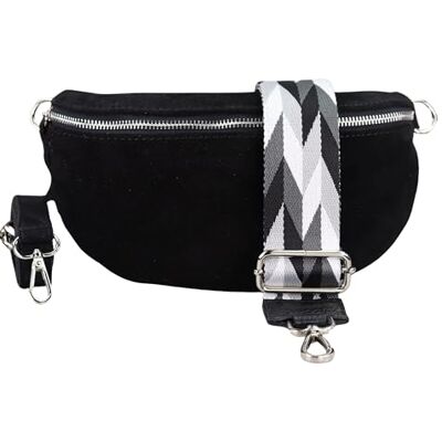 Blade Sac Banane pour Femme, en Daim Fait à la Main, Sac à bandoulière, Sac Banane en Cuir véritable avec Sangles à Motifs, 3 Tailles, Sac à bandoulière élégant fabriqué en Italie, Cadeau pour Elle, - Publicité Blade Sac Banane pour Femme, en Daim Fait à la Main, Sac à bandoulière, Sac Banane en Cuir véritable avec Sangles à Motifs, 3 Tailles, Sac à bandoulière élégant fabriqué en Italie, Cadeau pour Elle, - Publicité