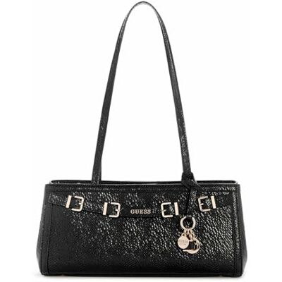 Guess sac à épaule Dovie Girlfriend Shoulder Satchel Black noir - Publicité Guess sac à épaule Dovie Girlfriend Shoulder Satchel Black noir - Publicité