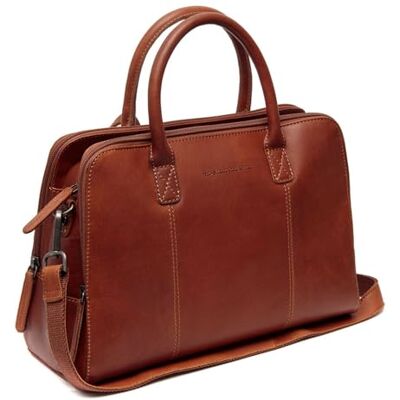 The Chesterfield Brand Sac à Main en Cuir Cognac Layton - Publicité The Chesterfield Brand Sac à Main en Cuir Cognac Layton - Publicité