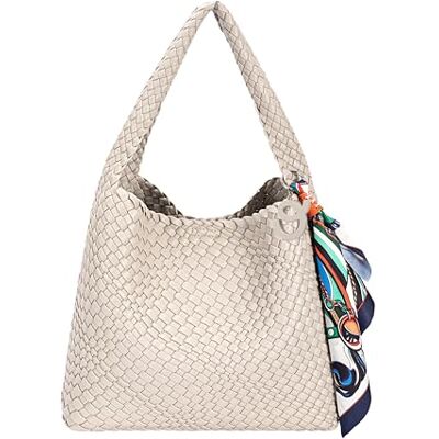 David Jones Sac femme tressé à la main, sac cabas similicuir, porté épaule ou main, sac intérieur tissu, petit moyen grand format (Oxford Tan-Moyen) - Publicité David Jones Sac femme tressé à la main, sac cabas similicuir, porté épaule ou main, sac intérieur tissu, petit moyen grand format (Oxford Tan-Moyen) - Publicité