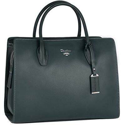 David Jones Grand Sac à Main Femme Cabas Fourre-Tout Cuir PU Sac Multi Poche Plusieurs Compartiments Porté Epaule Bandoulière Sac Ville Travail Elégant Classique Mode Chic Vert - Publicité David Jones Grand Sac à Main Femme Cabas Fourre-Tout Cuir PU Sac Multi Poche Plusieurs Compartiments Porté Epaule Bandoulière Sac Ville Travail Elégant Classique Mode Chic Vert - Publicité