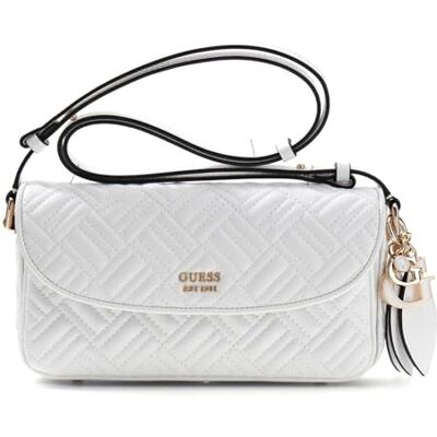 Guess sac à épaule bandoulière Sally Convertible Xbody Flap White blanc - Publicité Guess sac à épaule bandoulière Sally Convertible Xbody Flap White blanc - Publicité