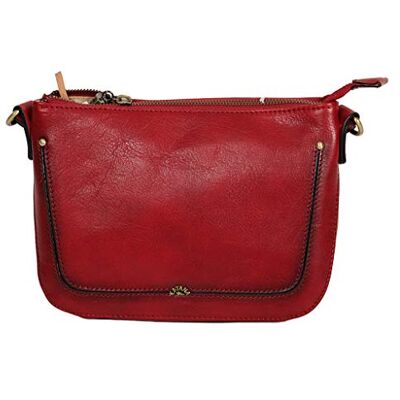 Pochette Katana Cuir De Vachette Collet Végétal 66820 - Publicité Pochette Katana Cuir De Vachette Collet Végétal 66820 - Publicité