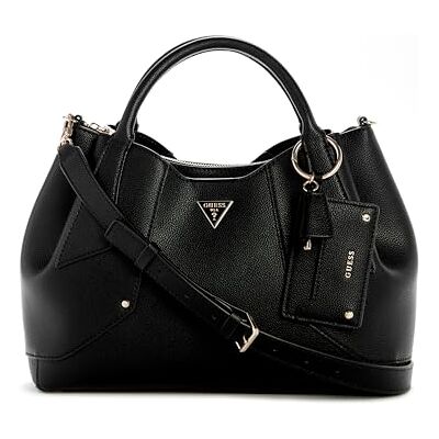Guess sac à main sac à épaule bandoulière Darcy Girlfriend Satchel Black noir - Publicité Guess sac à main sac à épaule bandoulière Darcy Girlfriend Satchel Black noir - Publicité