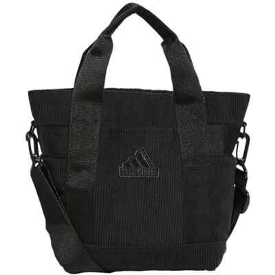 Adidas Mini sac fourre-tout unisexe (5 l) petit sac de voyage compact durable sac de transport à bandoulière, Noir, One Size - Publicité Adidas Mini sac fourre-tout unisexe (5 l) petit sac de voyage compact durable sac de transport à bandoulière, Noir, One Size - Publicité