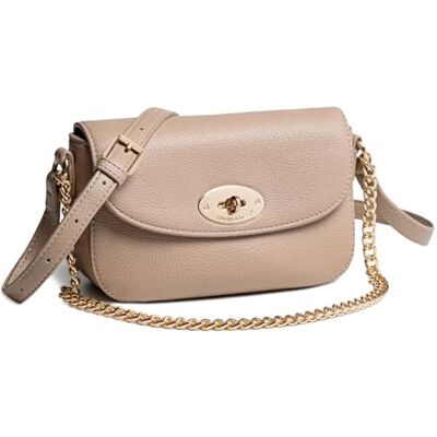 David Jones Petit Sac Bandoulière Chaïnes Femme Besace Simili Cuir PU Sac à Main Porté Epaule Pochette à Rabat Sacoche Ville Soirée Shopping Téléphone Mode Elégant Tendance Chic Beige - Publicité David Jones Petit Sac Bandoulière Chaïnes Femme Besace Simili Cuir PU Sac à Main Porté Epaule Pochette à Rabat Sacoche Ville Soirée Shopping Téléphone Mode Elégant Tendance Chic Beige - Publicité