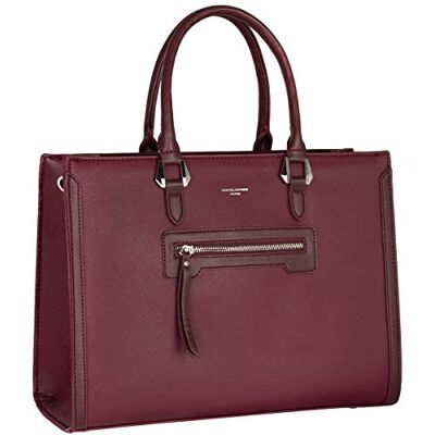 David Jones Sac à Main Cours Lycée Femme Grand Cabas Fourre-Tout Simili Cuir PU Sac Elégant Ville Travail Poches Multiples Shopper Porté Epaule Bandoulière Capacité A4 Mode Chic Rouge - Publicité David Jones Sac à Main Cours Lycée Femme Grand Cabas Fourre-Tout Simili Cuir PU Sac Elégant Ville Travail Poches Multiples Shopper Porté Epaule Bandoulière Capacité A4 Mode Chic Rouge - Publicité