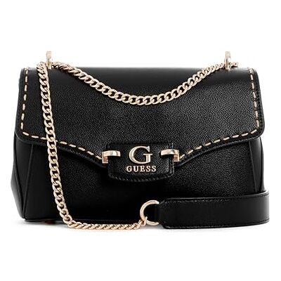 Guess Nastra Convertible Xbody Flap Bag Black - Publicité Guess Nastra Convertible Xbody Flap Bag Black - Publicité