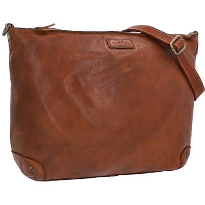 Gusti Leder Gusti Sac Suzanne à bandoulière Sac à main Vintage Marron Cuir - Publicité Gusti Leder Gusti Sac Suzanne à bandoulière Sac à main Vintage Marron Cuir - Publicité