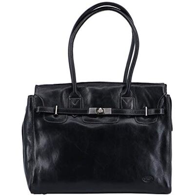 Sac Shopping Katana en Cuir De Vachette Collet K 82529 - Publicité Sac Shopping Katana en Cuir De Vachette Collet K 82529 - Publicité