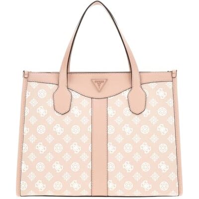 Guess Silvana Two Compartment Tote Sand Logo - Publicité Guess Silvana Two Compartment Tote Sand Logo - Publicité