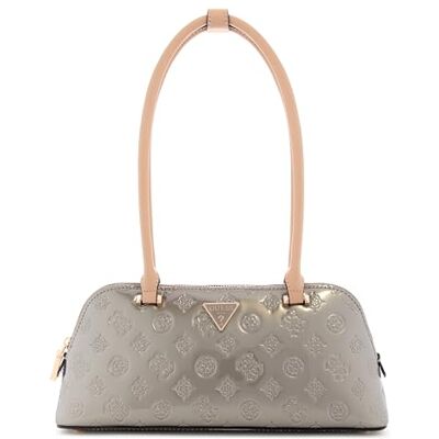Guess Arnela Shoulder Satchel, Pewter Logo - Publicité Guess Arnela Shoulder Satchel, Pewter Logo - Publicité