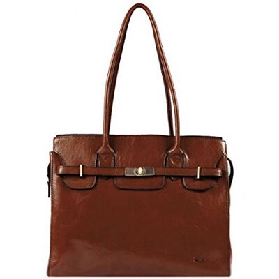 Sac Shopping Katana en Cuir De Vachette Collet K 82529 - Publicité Sac Shopping Katana en Cuir De Vachette Collet K 82529 - Publicité