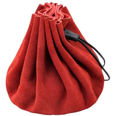 Mythrojan Pochette de Ceinture à Bijoux médiévaux pour GN Renaissance avec Sangle réglable, Cuir suédé pour Cosplay et reconstitutions historiques – Rouge - Publicité Mythrojan Pochette de Ceinture à Bijoux médiévaux pour GN Renaissance avec Sangle réglable, Cuir suédé pour Cosplay et reconstitutions historiques – Rouge - Publicité