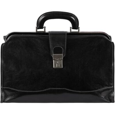 Time Resistance Sac de Médecin en Cuir Sac à Main en Cuir de Style Vintage Mallette en Cuir pour Hommes et Femmes - Publicité Time Resistance Sac de Médecin en Cuir Sac à Main en Cuir de Style Vintage Mallette en Cuir pour Hommes et Femmes - Publicité