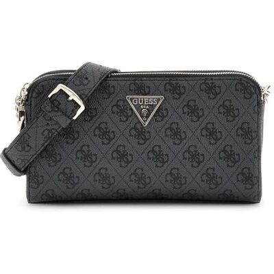 Guess Eco Erica Status Crossbody Coal Logo - Publicité Guess Eco Erica Status Crossbody Coal Logo - Publicité