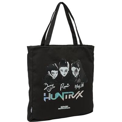 safta K-POP Demon Hunters Soul Sac fourre-tout avec fermeture éclair, idéal pour enfants, confortable et polyvalent, résistant, 36 x 6,5 x 38 cm - Publicité safta K-POP Demon Hunters Soul Sac fourre-tout avec fermeture éclair, idéal pour enfants, confortable et polyvalent, résistant, 36 x 6,5 x 38 cm - Publicité