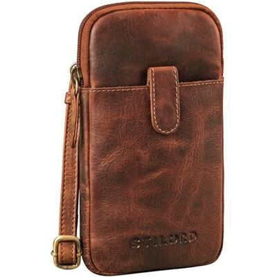 STILORD Amara Sac Bandoulière Poitrine Cuir Vintage Sacoche Téléphone Porté a l'Épaule Petit Sac Croisé Crossbody Bag Pochette pour Smartphone Cuir Véritable Couleur:Prestige Marron - Publicité STILORD Amara Sac Bandoulière Poitrine Cuir Vintage Sacoche Téléphone Porté a l'Épaule Petit Sac Croisé Crossbody Bag Pochette pour Smartphone Cuir Véritable Couleur:Prestige Marron - Publicité