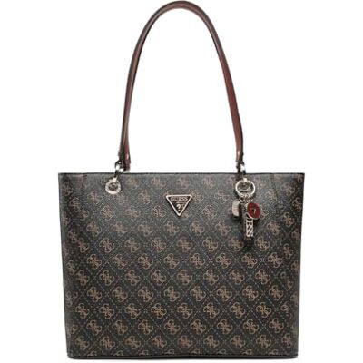 Guess BRO NOELLE NOEL TOTE Women BROWN Size One Size - Publicité Guess BRO NOELLE NOEL TOTE Women BROWN Size One Size - Publicité