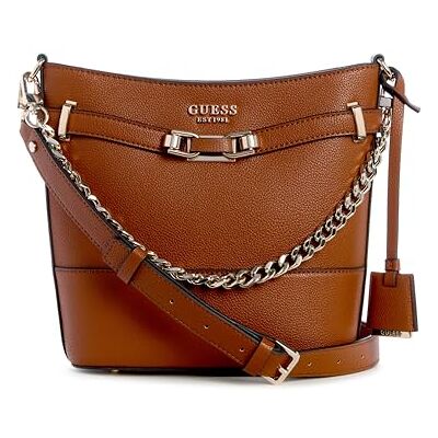Guess Silvye Bucket Bag Cognac - Publicité Guess Silvye Bucket Bag Cognac - Publicité