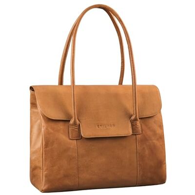STILORD Sac Cabas Cuir Femme Grand Sac à Main Vintage Sac Shopper Sac à l'Épaule Besace à Bandoulière Sac Tote Bag Bowling Handbag en Cuir Véritable Couleur:Tropica Marron - Publicité STILORD Sac Cabas Cuir Femme Grand Sac à Main Vintage Sac Shopper Sac à l'Épaule Besace à Bandoulière Sac Tote Bag Bowling Handbag en Cuir Véritable Couleur:Tropica Marron - Publicité