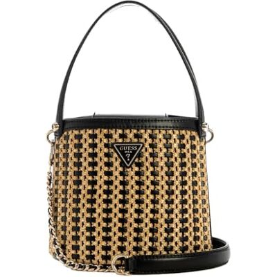 Guess Borsa Atalia BS25GU199 WG964703 Sac bandoulière Naturel/blanc, naturel/noir, Taille unique - Publicité Guess Borsa Atalia BS25GU199 WG964703 Sac bandoulière Naturel/blanc, naturel/noir, Taille unique - Publicité