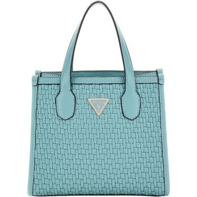 Guess Mini sac fourre-tout Silvana 2 Comp pour femme, Bleu sarcelle, One Size, Silvana 2 Comp Mini fourre-tout - Publicité Guess Mini sac fourre-tout Silvana 2 Comp pour femme, Bleu sarcelle, One Size, Silvana 2 Comp Mini fourre-tout - Publicité