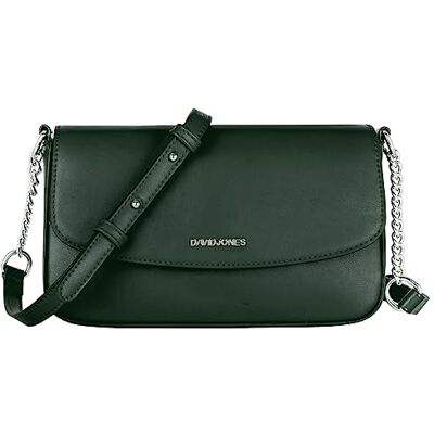 David Jones Petit Sac Bandoulière Femme Pochette Téléphone Portable Cuir PU Rigide Sac à Main Porté Epaule Portefeuille Besace Rectangle Sacoche Soirée Shopping Ville Mode Vert - Publicité David Jones Petit Sac Bandoulière Femme Pochette Téléphone Portable Cuir PU Rigide Sac à Main Porté Epaule Portefeuille Besace Rectangle Sacoche Soirée Shopping Ville Mode Vert - Publicité