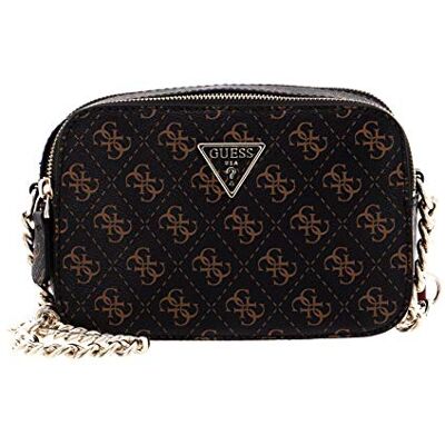 Guess Noelle Crossbody Camera, Bag Women, Brown, Taille Unique - Publicité Guess Noelle Crossbody Camera, Bag Women, Brown, Taille Unique - Publicité