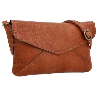 Gusti Leder Gusti Sac Karisma à bandoulière en cuir Sac à main Vintage Marron - Publicité Gusti Leder Gusti Sac Karisma à bandoulière en cuir Sac à main Vintage Marron - Publicité