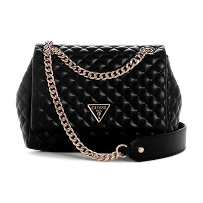 Guess Everlee Convertible Xbody Flap Bag Black - Publicité Guess Everlee Convertible Xbody Flap Bag Black - Publicité