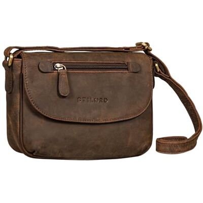 STILORD Tamara Sac à Main Femme Cuir Vintage Sac à Bandoulière Petite Besace Sac à l'Épaule pour Sorties Soirées Shopping Couleur:Colorado Marron - Publicité STILORD Tamara Sac à Main Femme Cuir Vintage Sac à Bandoulière Petite Besace Sac à l'Épaule pour Sorties Soirées Shopping Couleur:Colorado Marron - Publicité
