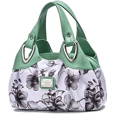 NICOLE & DORIS Sac a Main Femmes Sacs Portés Main Mode Sac Epaule Sac en PU Cuir Shopping Bag Grand Sac Bandoulière Femme Fourre-tout Sacs avec Motif Vert - Publicité NICOLE & DORIS Sac a Main Femmes Sacs Portés Main Mode Sac Epaule Sac en PU Cuir Shopping Bag Grand Sac Bandoulière Femme Fourre-tout Sacs avec Motif Vert - Publicité