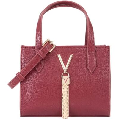 Valentino sac à main sac à épaule bandoulière Divina Shopping Bag Bordeaux - Publicité Valentino sac à main sac à épaule bandoulière Divina Shopping Bag Bordeaux - Publicité