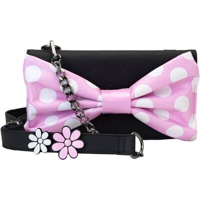 Loungefly Disney Minnie Floral Rock The Dots Sac à bandoulière - Publicité Loungefly Disney Minnie Floral Rock The Dots Sac à bandoulière - Publicité