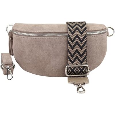 Blade Sac banane pour femme, en daim fait à la main, sac à bandoulière, sac banane en cuir véritable avec 2 larges ceintures amovibles/réglables, sac à bandoulière fabriqué en Italie, cadeau parfait - - Publicité Blade Sac banane pour femme, en daim fait à la main, sac à bandoulière, sac banane en cuir véritable avec 2 larges ceintures amovibles/réglables, sac à bandoulière fabriqué en Italie, cadeau parfait - - Publicité