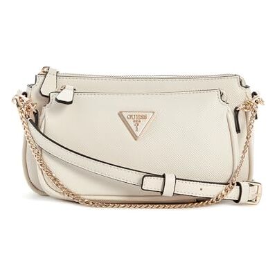 Guess Noelle Double Pouch Crossbody Bone - Publicité Guess Noelle Double Pouch Crossbody Bone - Publicité