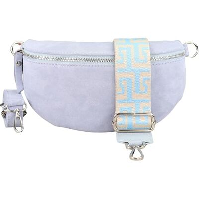 Blade Sac Banane pour Femme, en Daim Fait à la Main, Sac à bandoulière, Sac Banane en Cuir véritable avec Sangles à Motifs, 3 Tailles, Sac à bandoulière élégant fabriqué en Italie, Cadeau pour Elle, - Publicité Blade Sac Banane pour Femme, en Daim Fait à la Main, Sac à bandoulière, Sac Banane en Cuir véritable avec Sangles à Motifs, 3 Tailles, Sac à bandoulière élégant fabriqué en Italie, Cadeau pour Elle, - Publicité