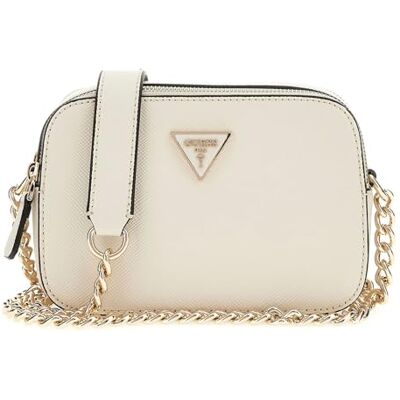 Guess Noelle II Crossbody Camera Bag Bone - Publicité Guess Noelle II Crossbody Camera Bag Bone - Publicité